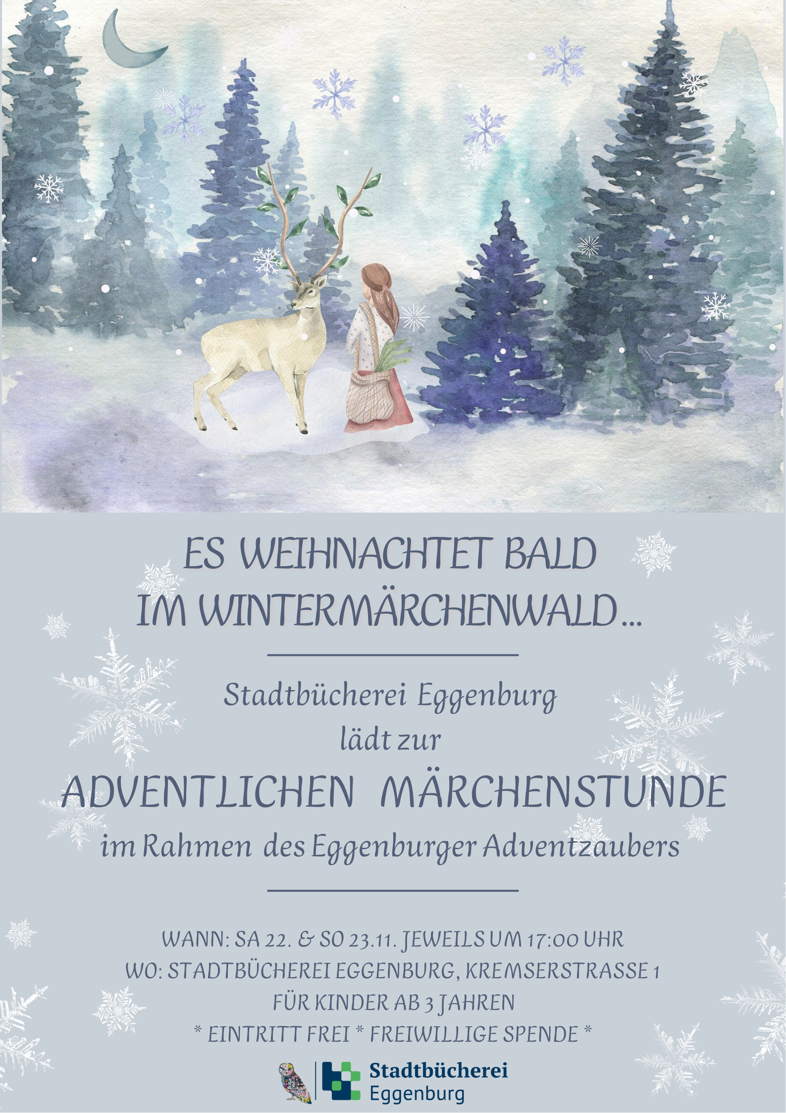 Herzlich willkommen in der Stadtbücherei Eggenburg!