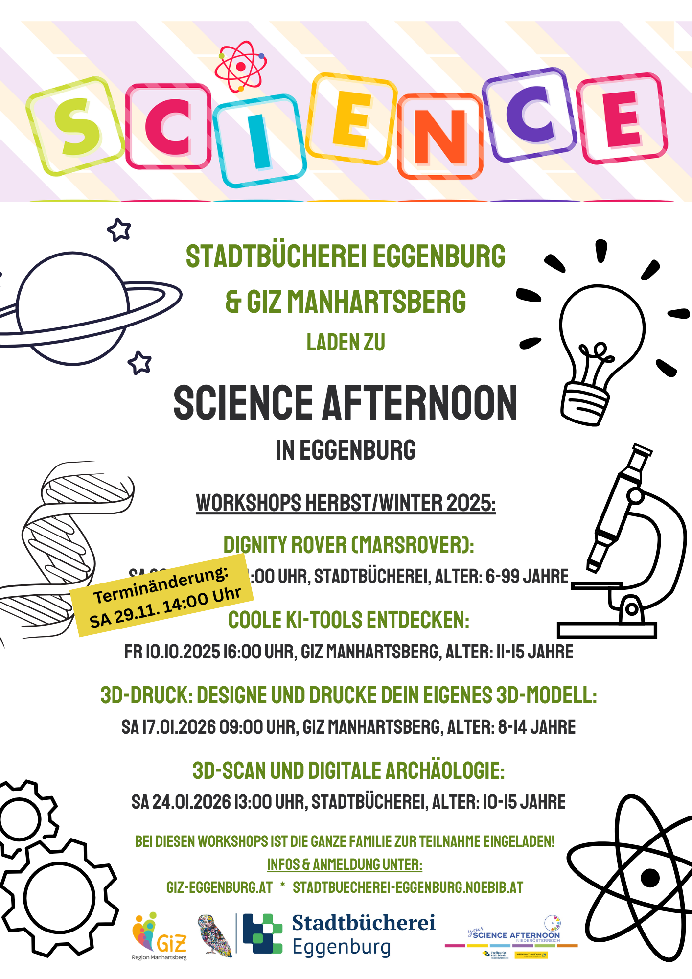 Herzlich willkommen in der Stadtbücherei Eggenburg!