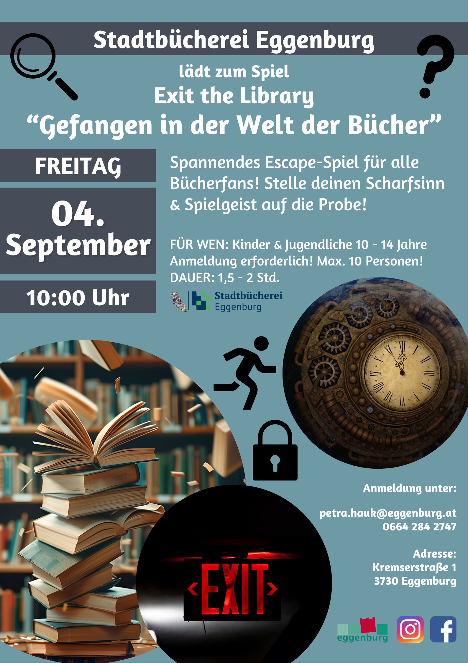 Herzlich willkommen in der Stadtbücherei Eggenburg!