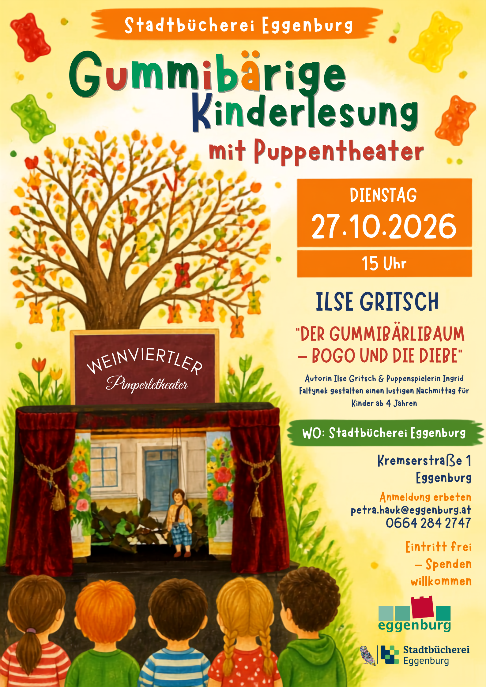 Herzlich willkommen in der Stadtbücherei Eggenburg!