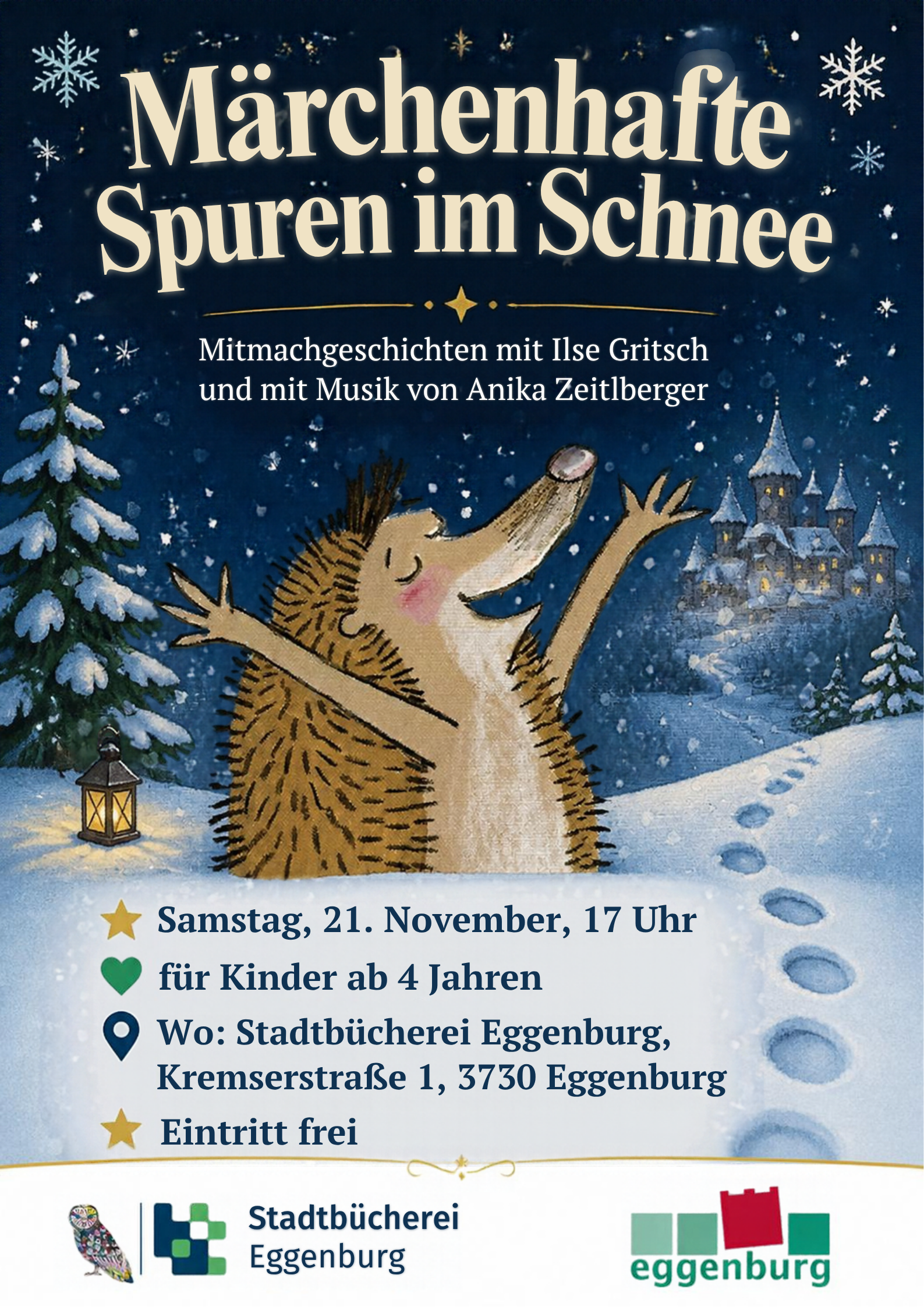 Herzlich willkommen in der Stadtbücherei Eggenburg!